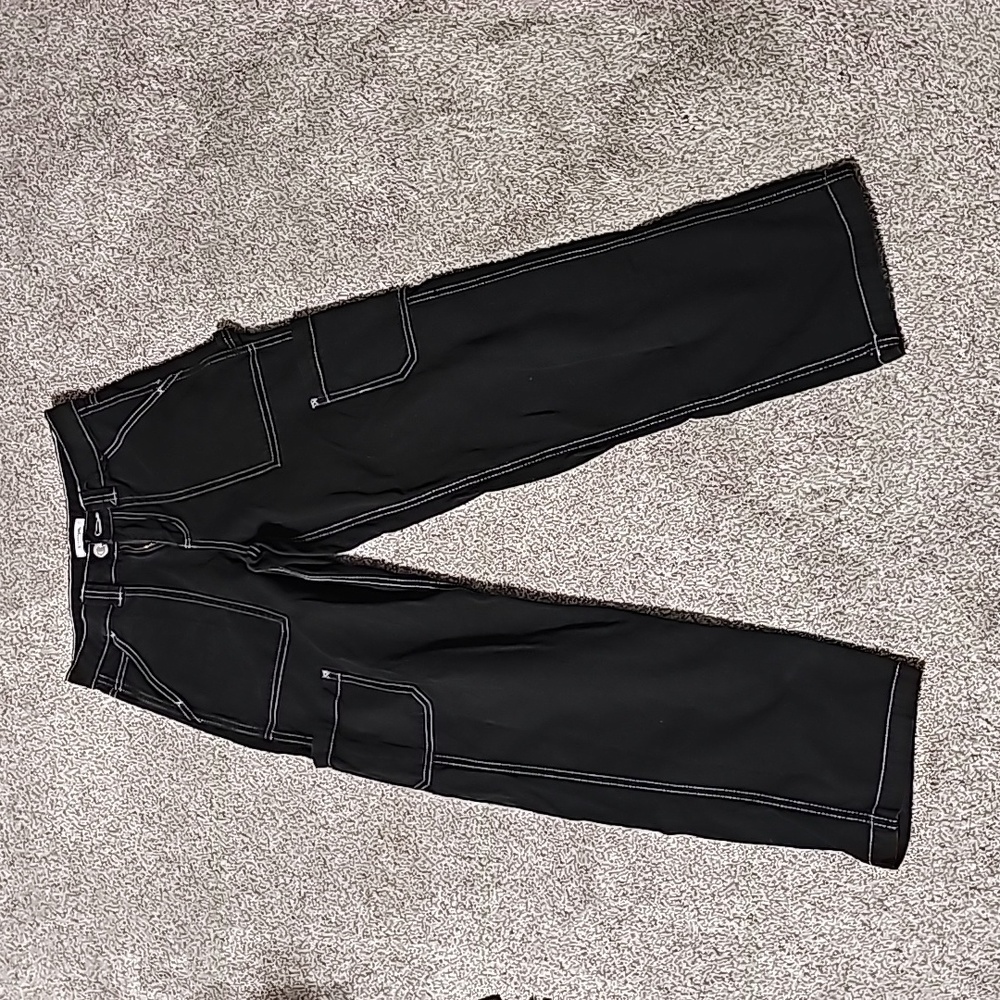Garage Black Cargo Pants Size 00